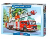 Straż pożarna (puzzle kartonowe - zdjęcie zabawki, gry