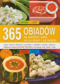 365 obiadów na polskim stole na - okładka książki