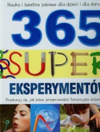 365 super eksperymentów - okładka książki
