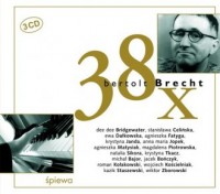 38 x Bertolt Brecht (3 CD) - okładka płyty