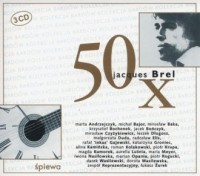 50 x Brel (3 CD) - okładka płyty