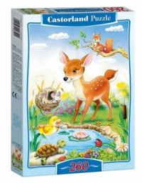 Bambi (puzzle kartonowe - 260 elem.) - zdjęcie zabawki, gry