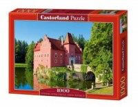 Czechy, zamek Cervena Lotha (puzzle - zdjęcie zabawki, gry