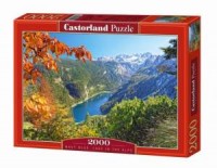 Jjezioro w Alpach (puzzle - 2000 - zdjęcie zabawki, gry