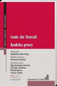 Kodeks pracy. Code du Travail (wersja - okładka książki