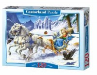Królowa Śniegu (puzzle kartonowe - zdjęcie zabawki, gry