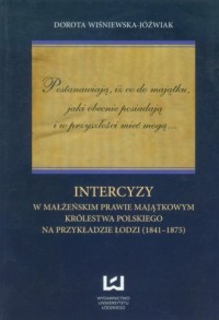 Postanawiają iż co do majątku jaki - okładka książki