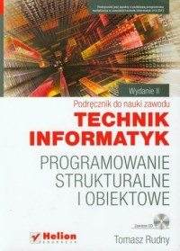 Programowanie strukturalne i obiektowe. - okładka podręcznika