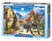 Rycerz i królewna (puzzle kartonowe - zdjęcie zabawki, gry