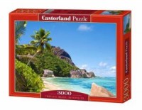 Szeszele, tropikalna plaża (puzzle - zdjęcie zabawki, gry