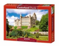 Szkocja zamek Dunrobin (puzzle - zdjęcie zabawki, gry