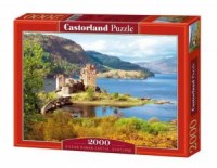 Szkocja zamek Eilean Donan (puzzle - zdjęcie zabawki, gry