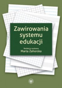Zawirowania systemu edukacji - okładka książki