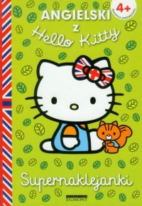 Angielski z Hello Kitty. Supernaklejanki - okładka podręcznika