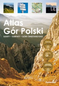 Atlas Gór Polski. Sudety, Karpaty, - okładka książki
