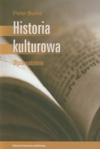 Historia kulturowa. Wprowadzenie - okładka książki