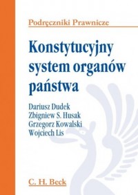 Konstytucyjny system organów państwa. - okładka książki