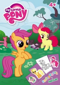 My Little Pony. Kolorowanka i naklejki - okładka książki