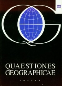 Quaestiones geographicae 22 - okładka książki