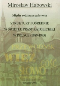 Struktury pośrednie w świetle prasy - okładka książki