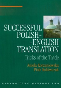Successful polish-english translation. - okładka podręcznika
