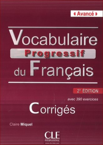 Vocabulaire Progressif du Francais. - okładka podręcznika
