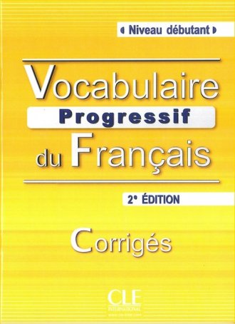 Vocabulaire Progressif du Francais. - okładka podręcznika