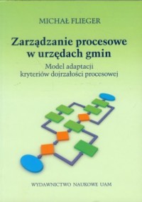 Zarządzanie procesowe w urzędach - okładka książki
