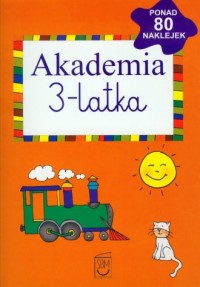 Akademia 3-latka - okładka podręcznika