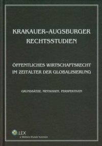 Krakauer augsburger rechtsstudien. - okładka książki