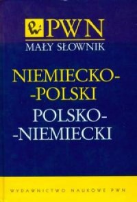 Mały słownik niemiecko-polski, - okładka podręcznika