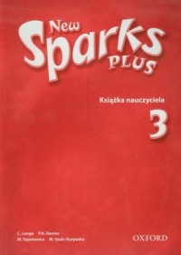 New Sparks Plus 3. Książka nauczyciela - okładka podręcznika