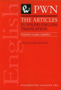 The articles in polish-english - okładka podręcznika