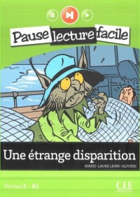 Une etrange disparition (+ CD audio) - okładka podręcznika