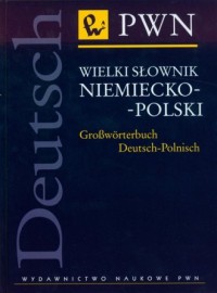 Wielki słownik niemiecko-polski - okładka podręcznika