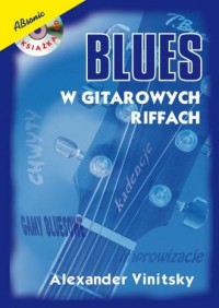 Blues w gitarowych riffach - okładka książki