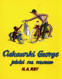 Ciekawski George jeździ na rowerze - okładka książki