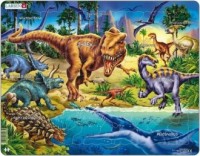 Dinozaury (puzzle - 57 elem.) - zdjęcie zabawki, gry