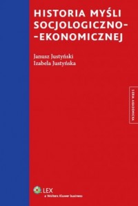 Historia myśli socjologiczno-ekonomicznej - okładka książki