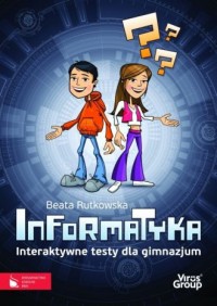 Informatyka. Interaktywne testy - okładka podręcznika