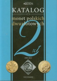 Katalog monet polskich dwuzłotowych - okładka książki