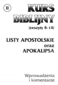 Kurs biblijny cz. 2. Listy Apostolskie - okładka książki