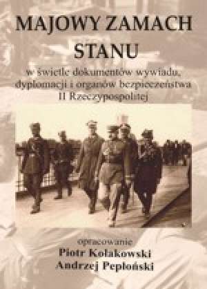 Majowy zamach stanu w świetle dokumentów - okładka książki