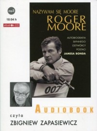 Nazywam się Moore, Roger Moore - pudełko audiobooku