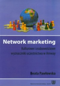 Network marketing. Kulturowe i - okładka książki