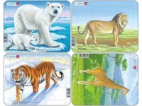 Niedźwiedź polarny / Lew / Tygrys - zdjęcie zabawki, gry