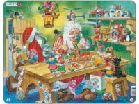 Pracownia Świętego Mikołaja (puzzle - zdjęcie zabawki, gry