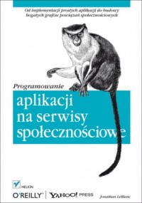 Programowanie aplikacji na serwisy - okładka książki
