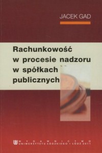 Rachunkowość w procesie nadzoru - okładka książki