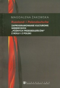 Russland i Polendeutsche. Zaprogramowanie - okładka książki